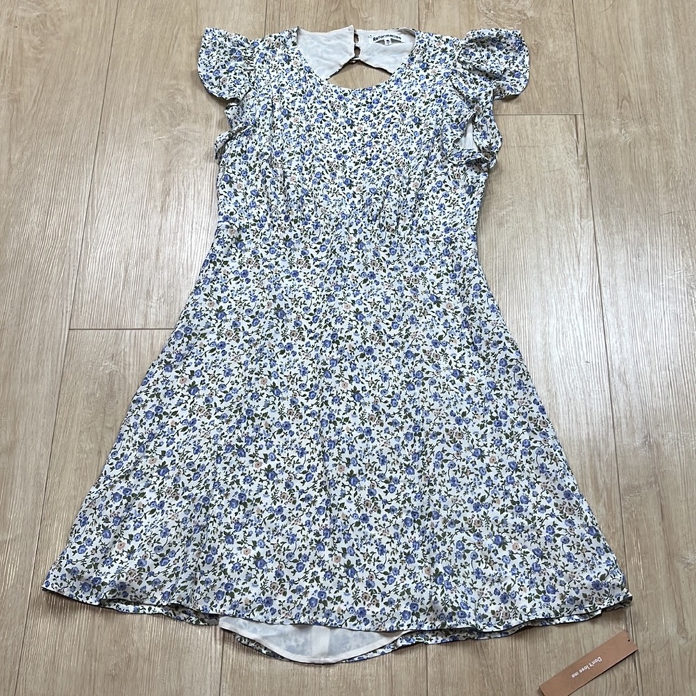 REFORMATION IDALIA DRESS PIXIE, SIZE 10 US 1419 - Picture 6 of 10